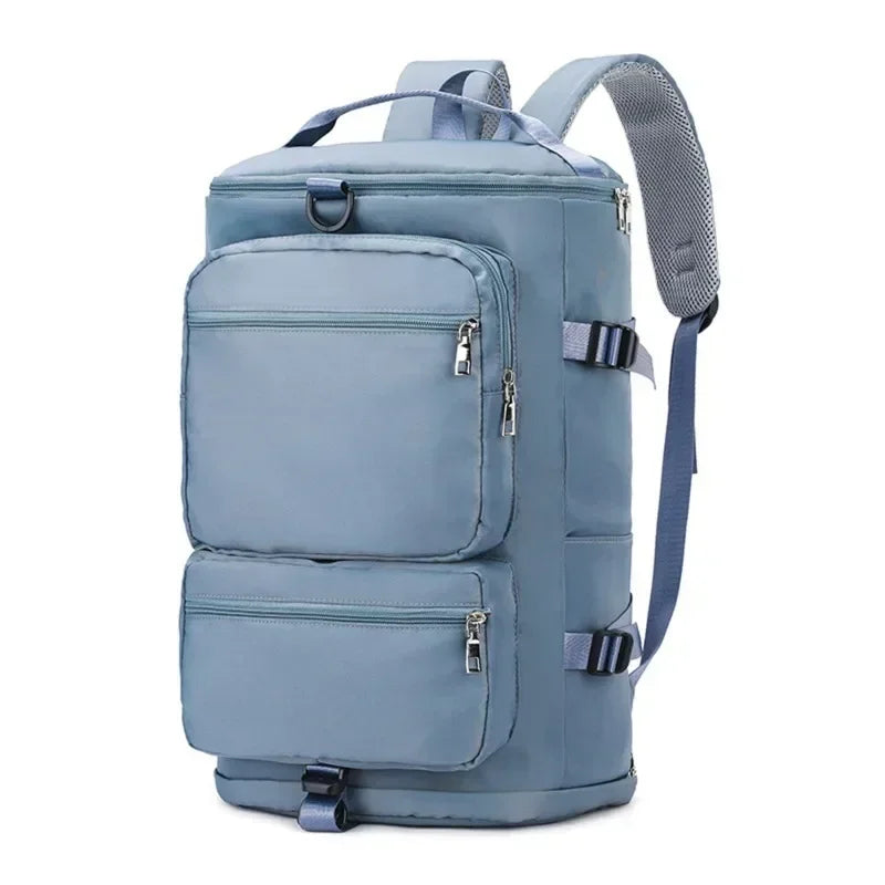 Zaino da Viaggio Grande unisex – Impermeabile, Casual ed Elegante, con Cinghia per Trolley, Ideale per Sport e Yoga