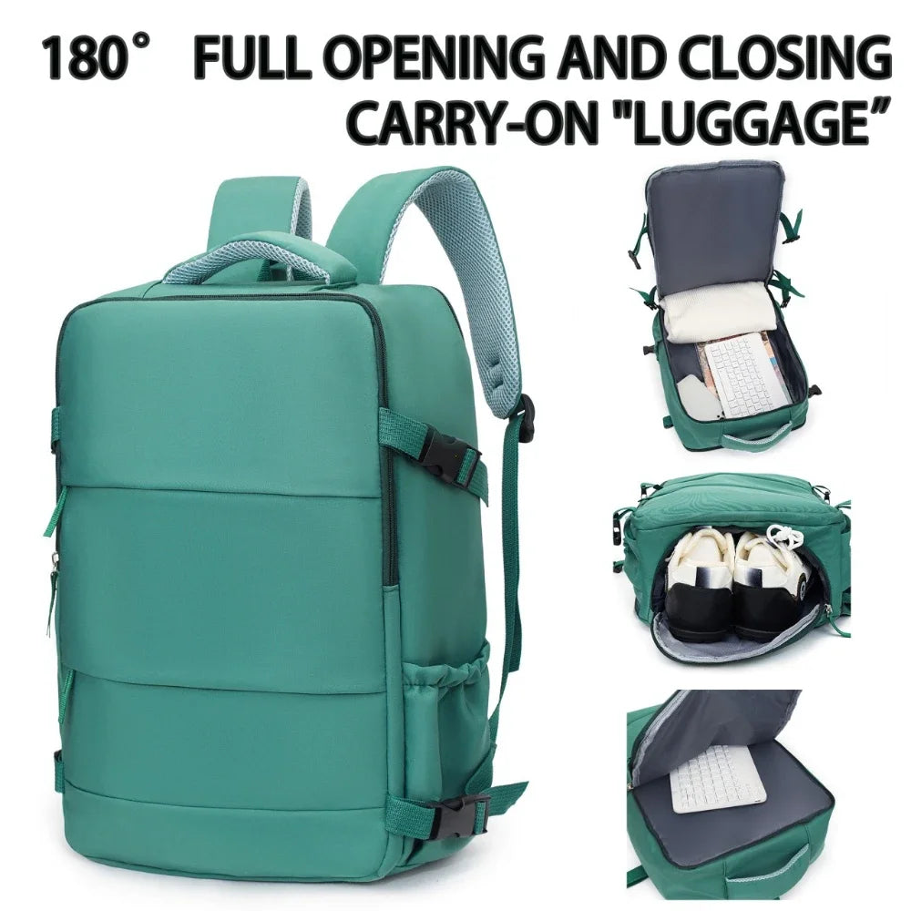 Zaino da viaggio impermeabile-Grande Capacità, Porta Laptop,Unisex